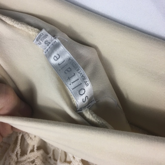 Solitude Cream Lace Skirt - Picture 5 of 5